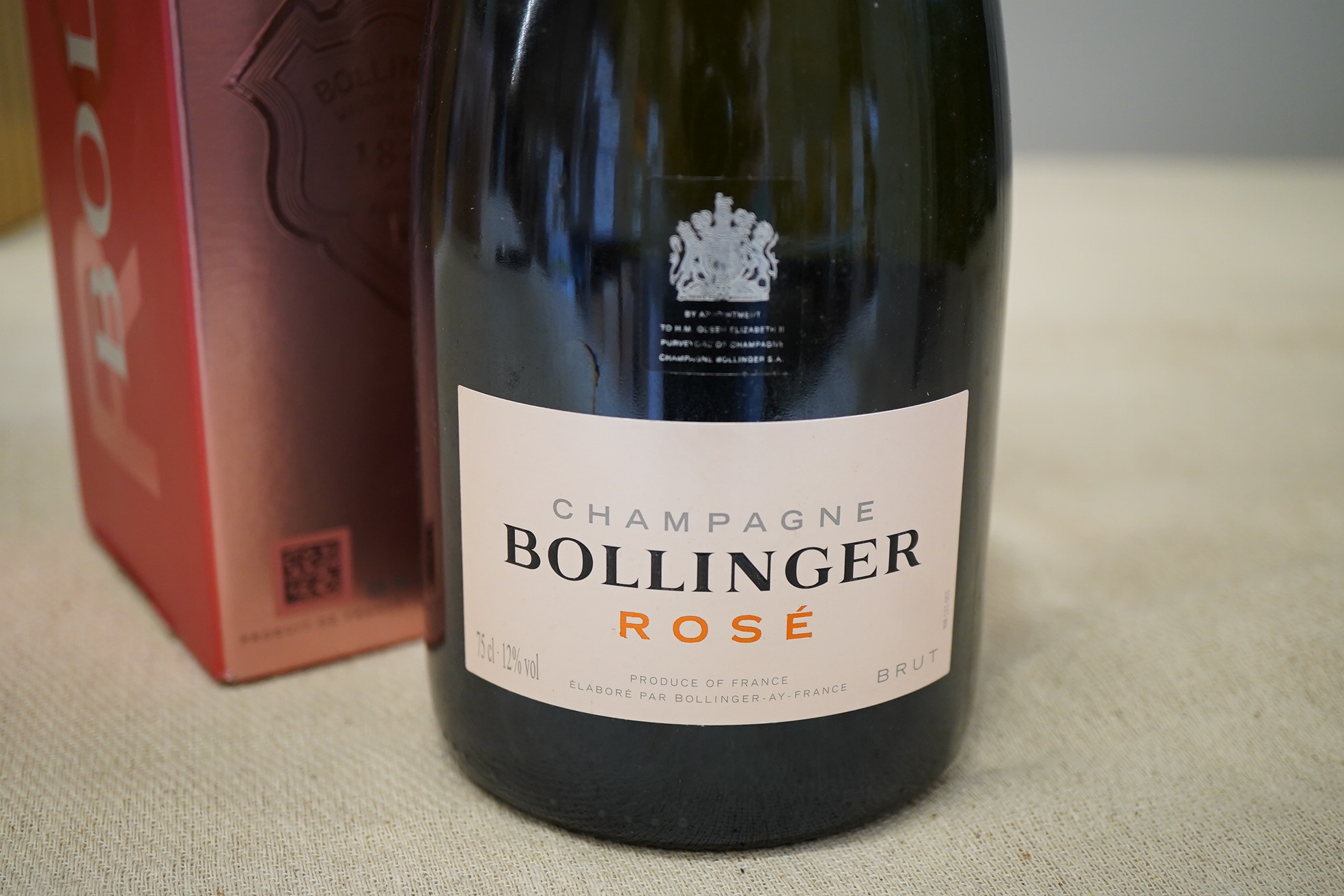 Champagne: Bollinger, Rose NV